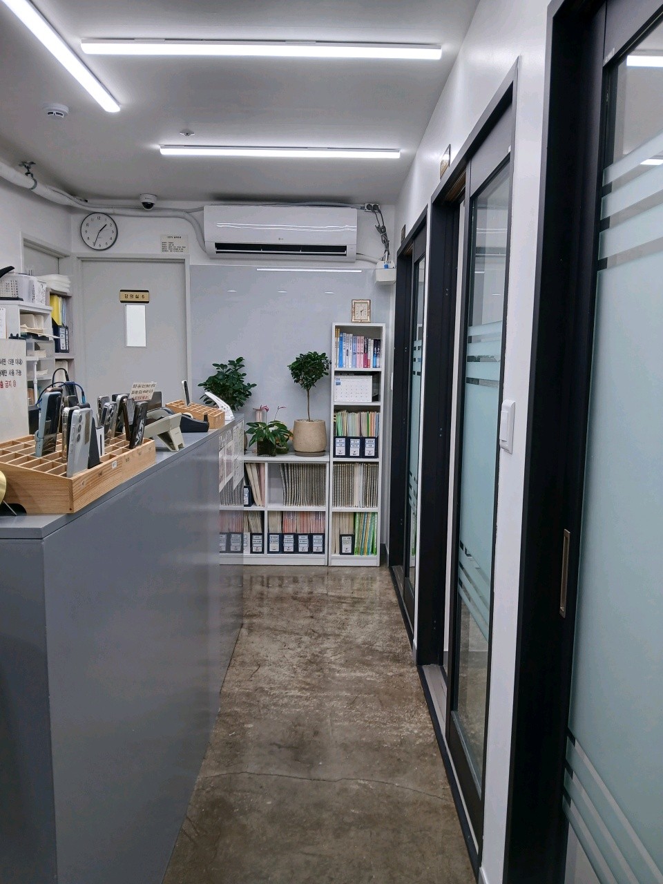 솔학원 내부